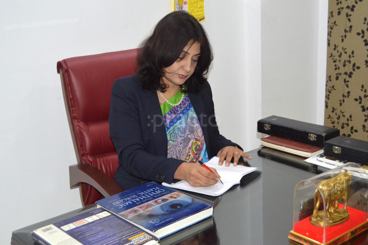 OPD/Ward at Mehta National Eye Care Clinic Jangpura Delhi