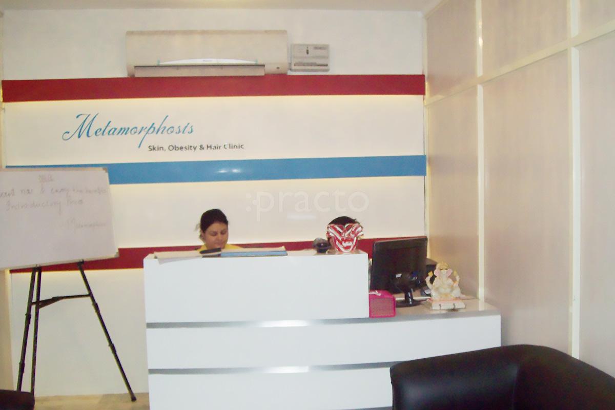 Reception at Metamorphosis Clinic Green Park Delhi