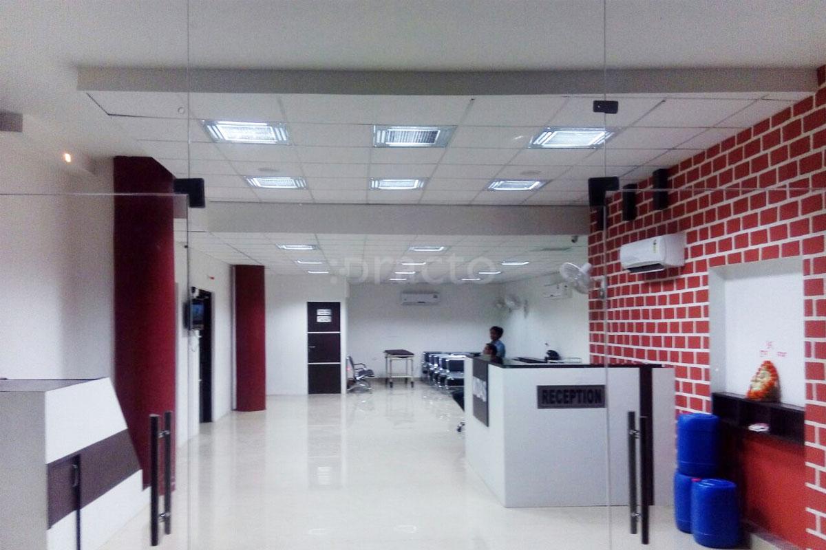 Reception at Midas Diagnostics Sector 22 Noida