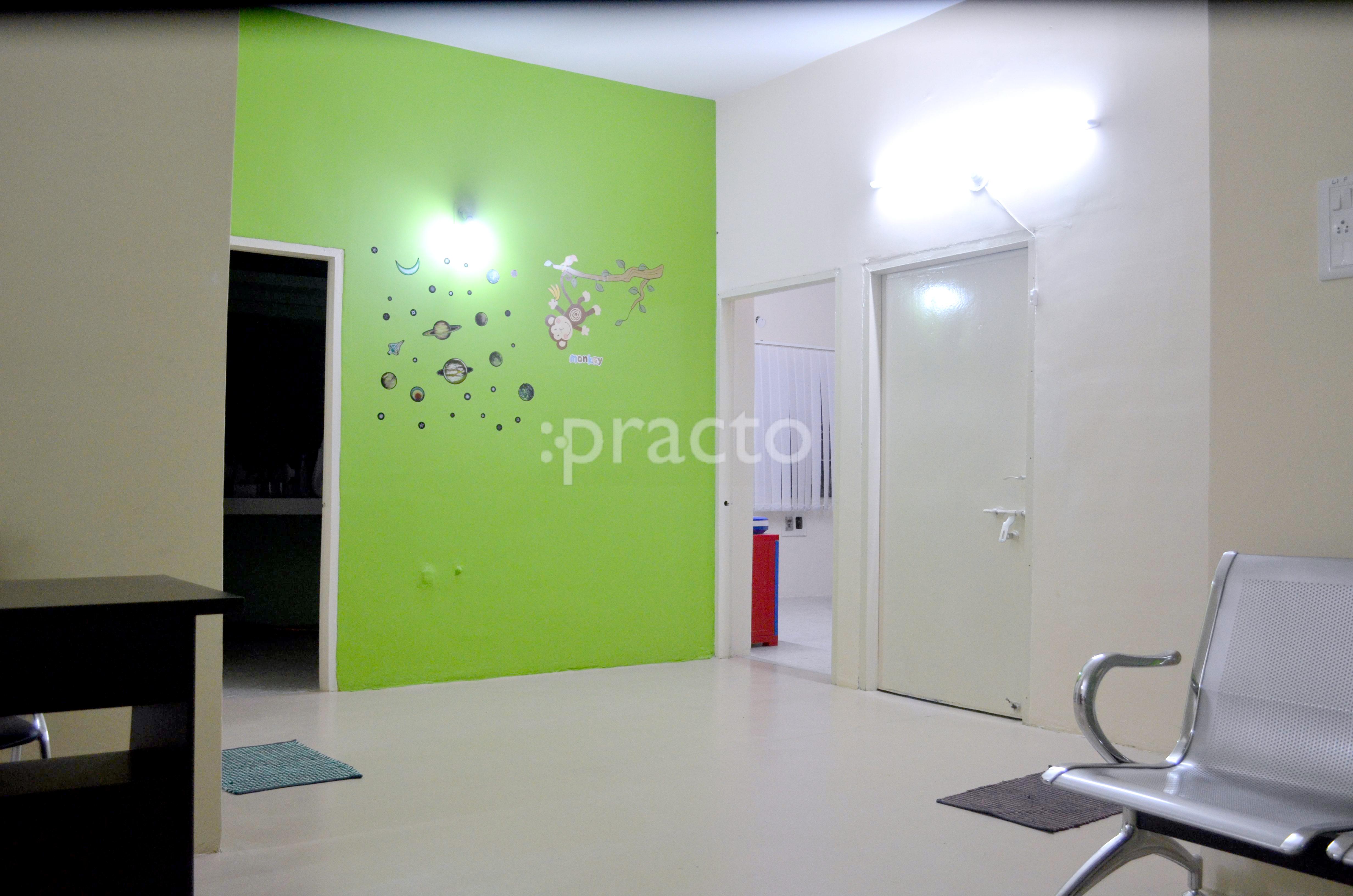 Entrance at Milestones Children's and Allergy clinic Mehdipatnam Hyderabad