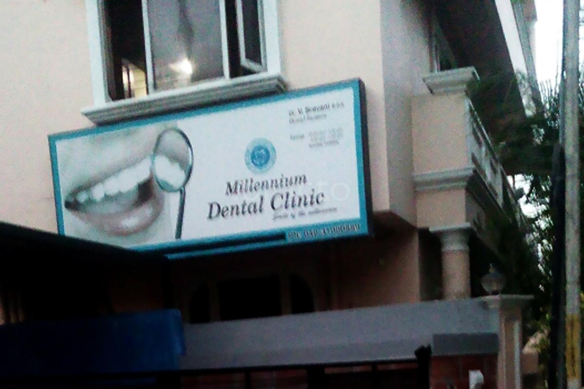 Entrance at Millenium Dental Clinic Banjara Hills Hyderabad