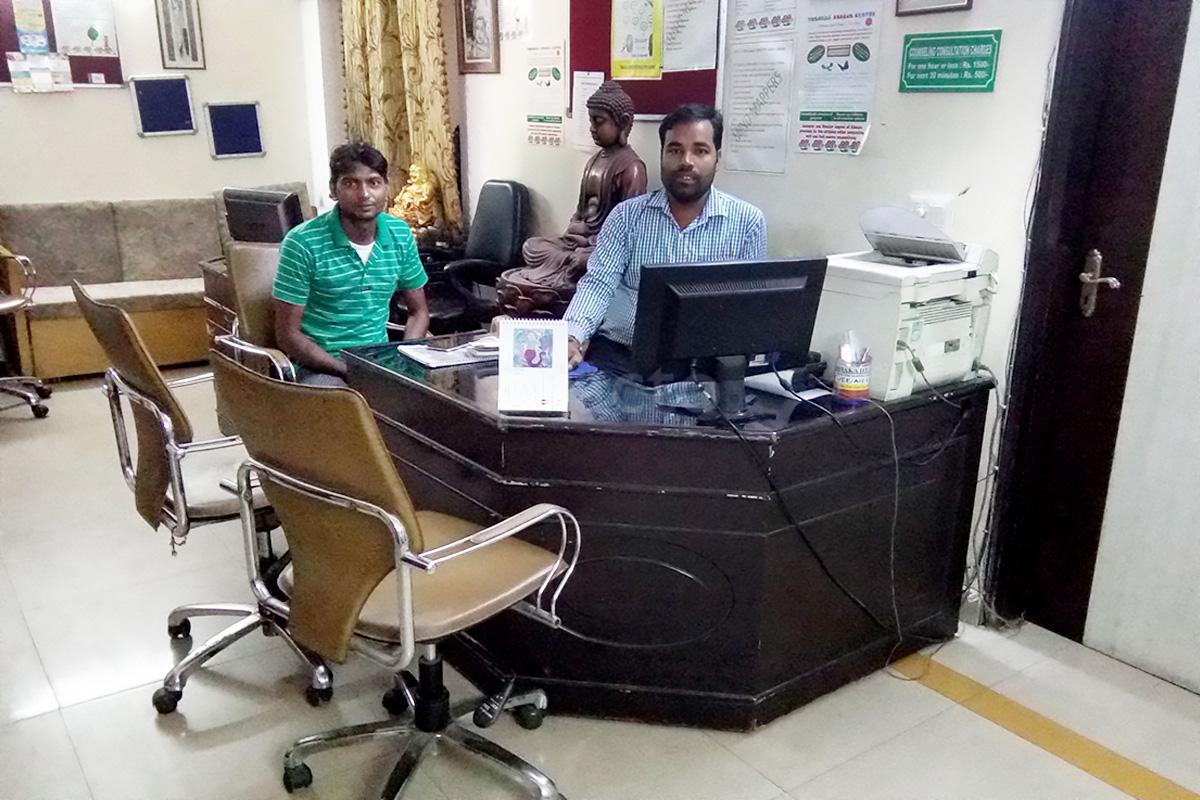 Reception at Mind Mappers Sector 49 Noida