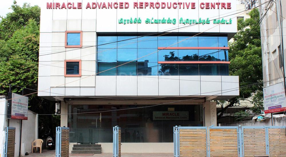 Entrance at Miracle Advanced Reproductive Centre Kilpauk Chennai