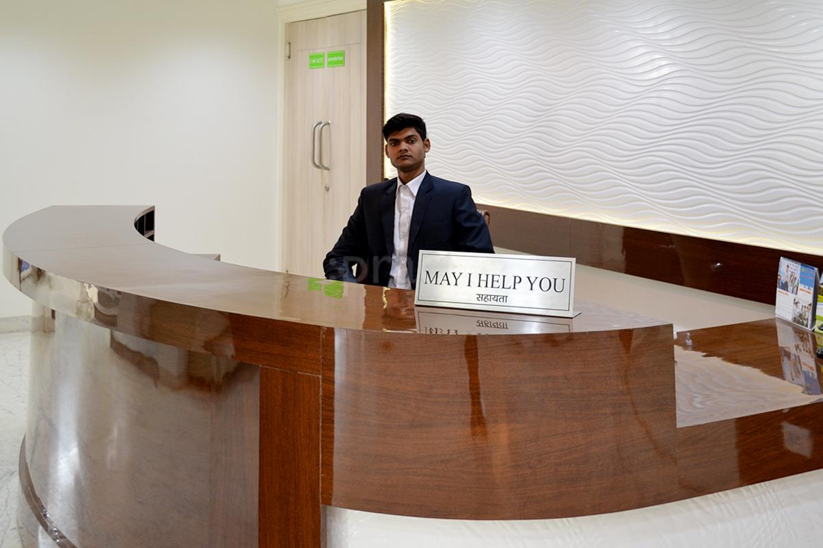 Reception at Hospital NCC Sector 35 Noida