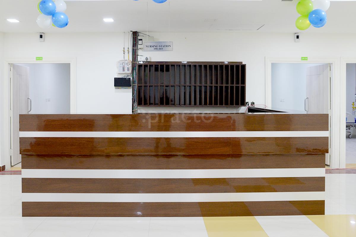 Reception at Hospital NCC Sector 35 Noida