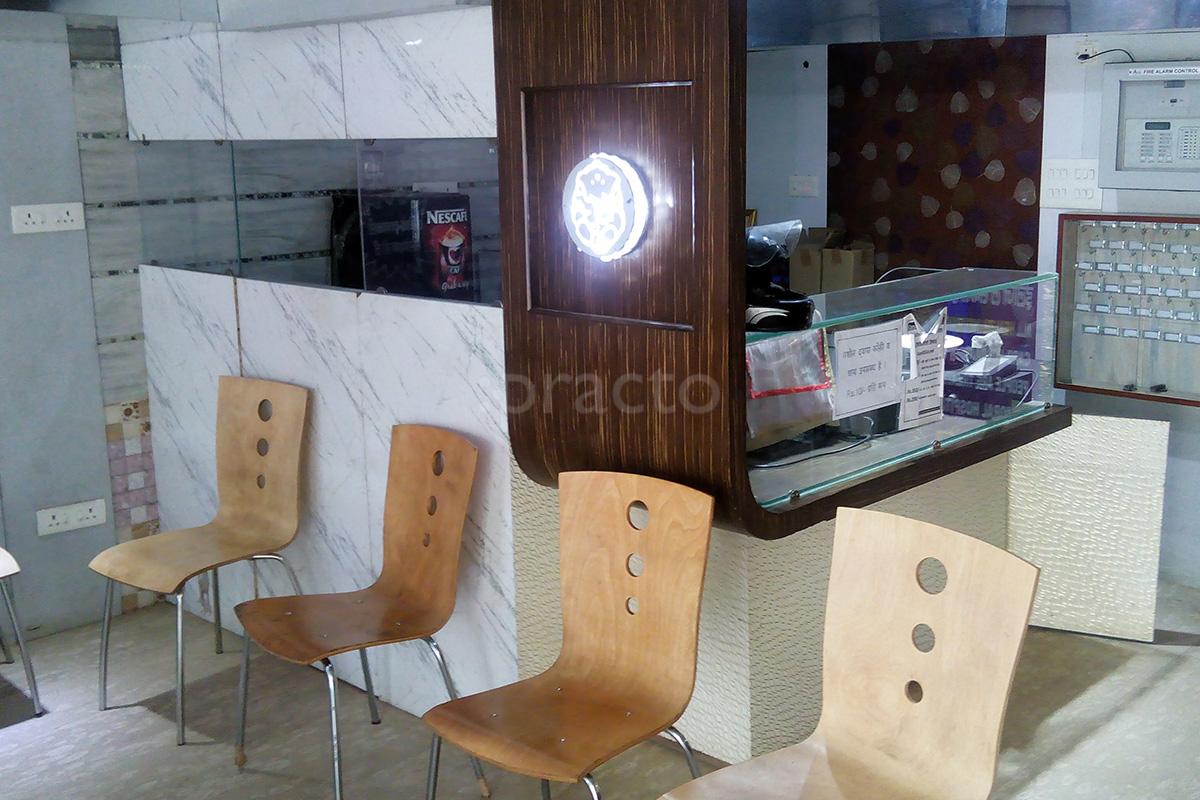 Waiting Area at Dr Chaudhry's Moral Hospital Pvt.Ltd Yamuna Vihar Delhi