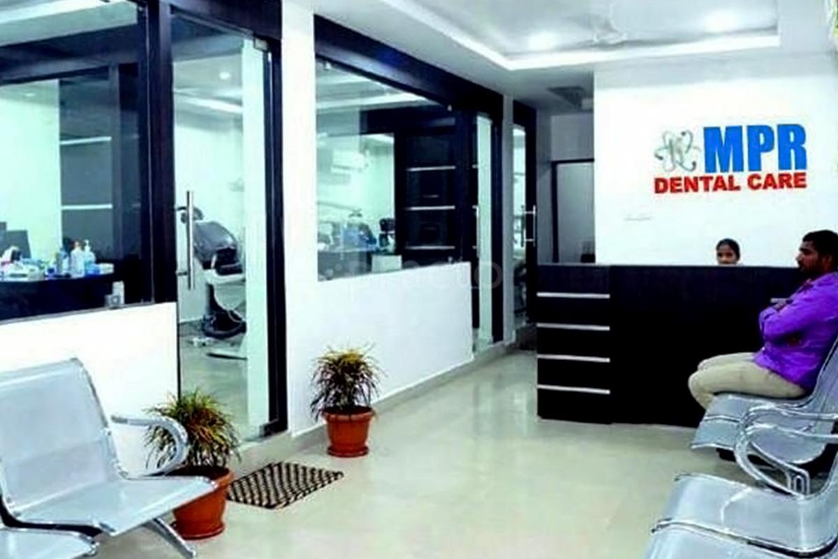 Waiting Area at MPR Dental Care Chintal Hyderabad