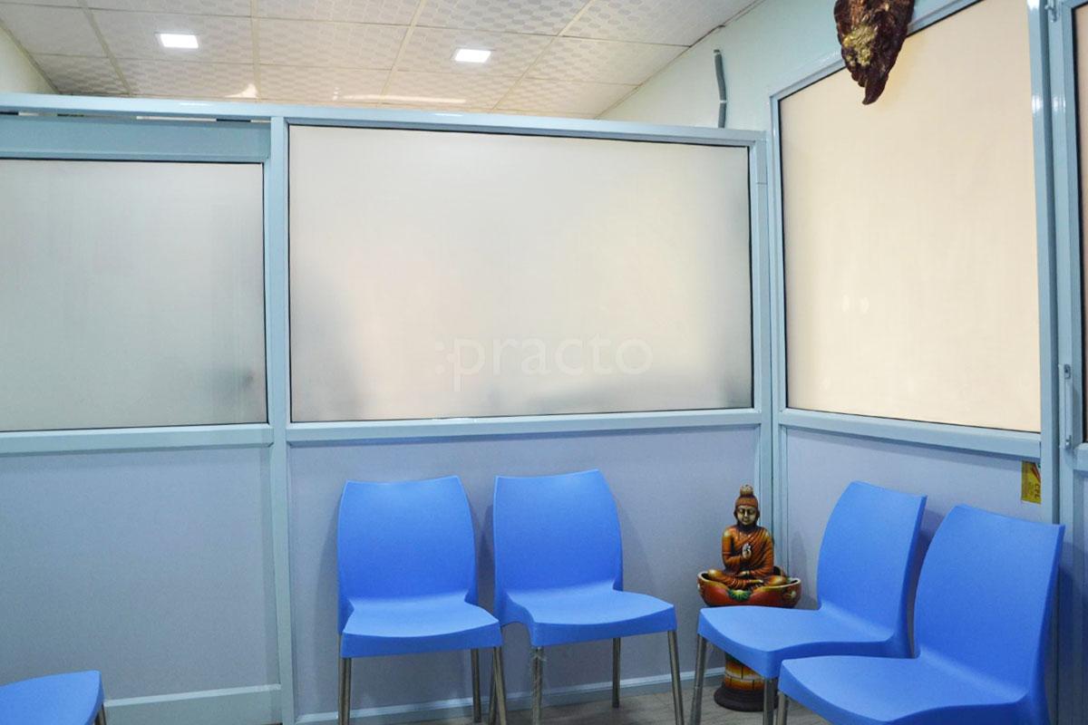 Waiting Area at Muskan Dental Clinic Alpha I Greater Noida