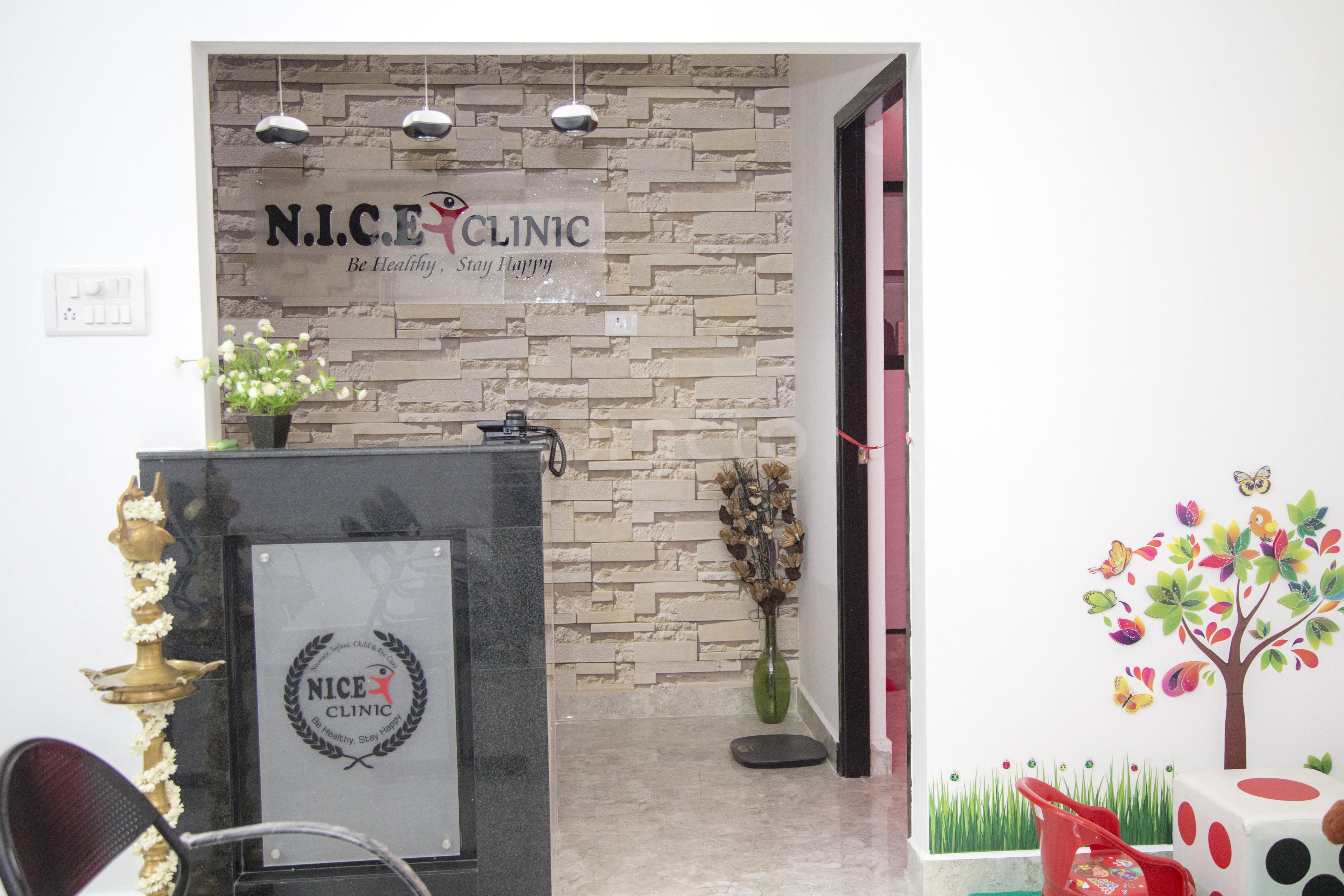 Reception at N.I.C.E Clinic Velachery Chennai