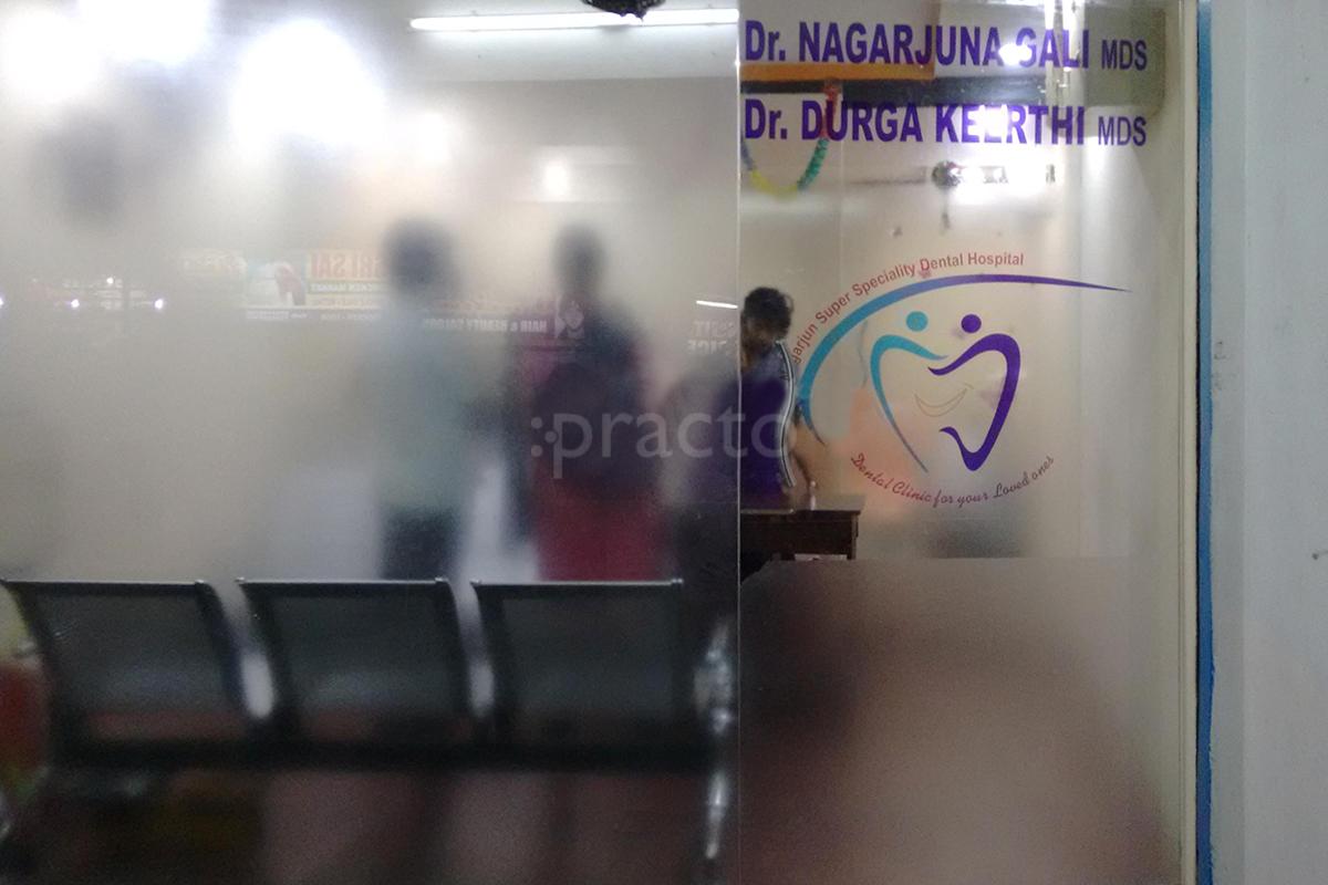 Entrance at Nagarjun Superspeciality Dental Hospital KPHB Hyderabad