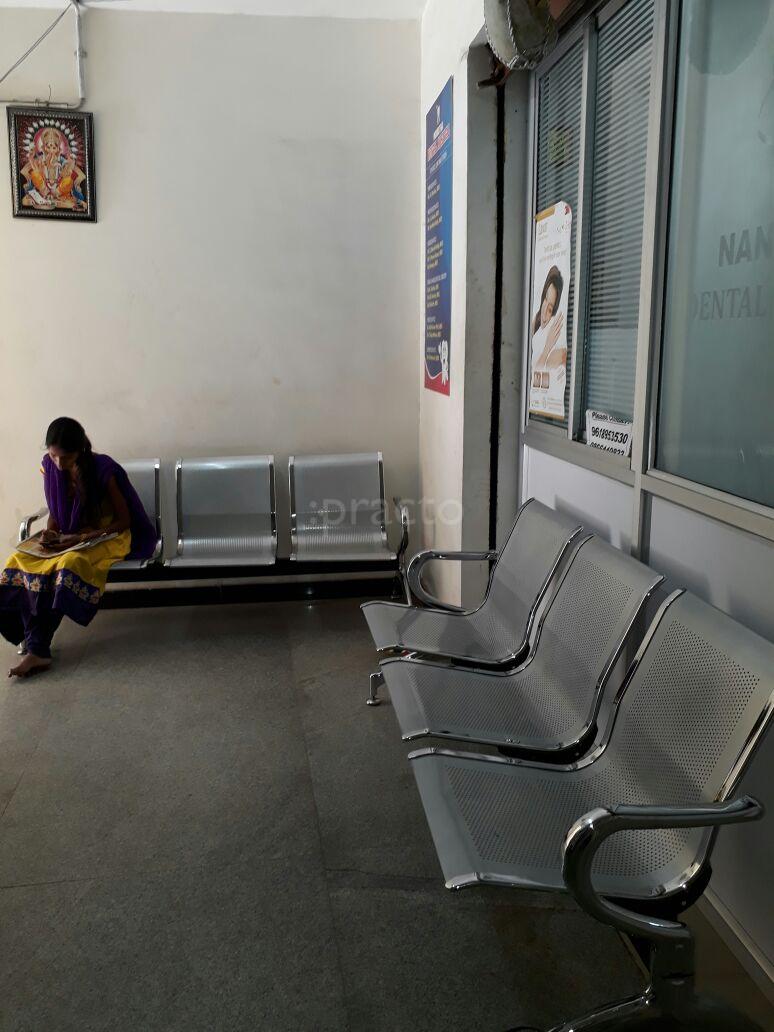 Waiting Area at Nanditha Dental Hospital Sanath Nagar Hyderabad