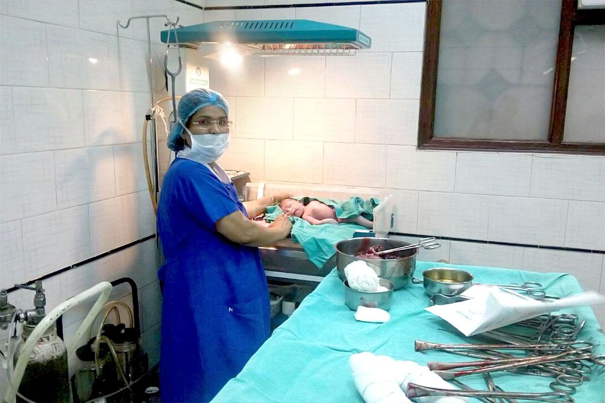 Operation Theatre at Narang Gynae & ENT Center Janakpuri Delhi