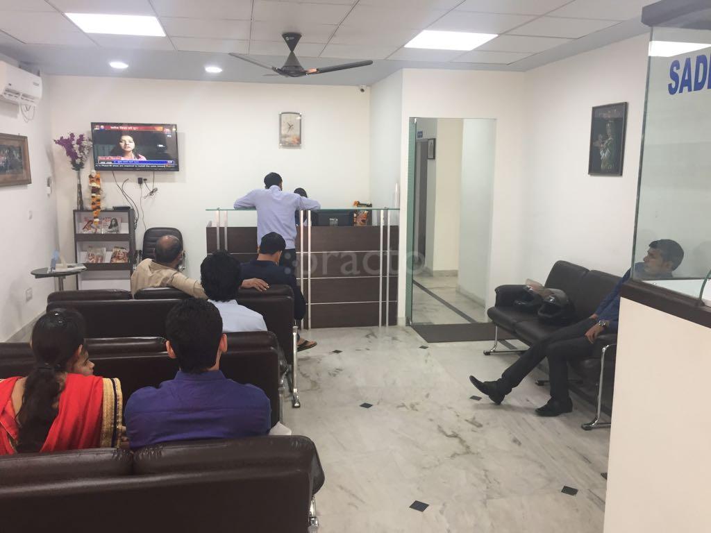 Waiting Area at NCR's Gastro-Liver Clinic Gurgaon Sector 15 Gurgaon