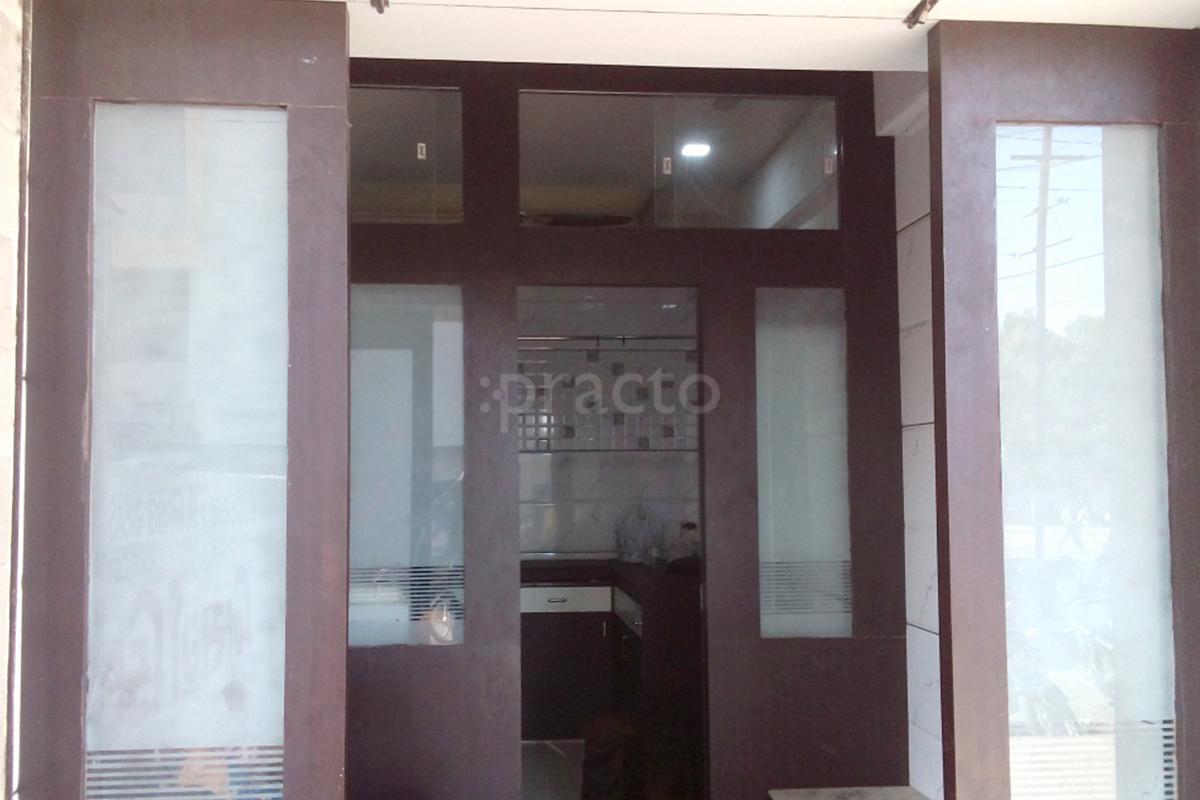 Entrance at Nisarg Clinic Rajkot Raiya Road Rajkot