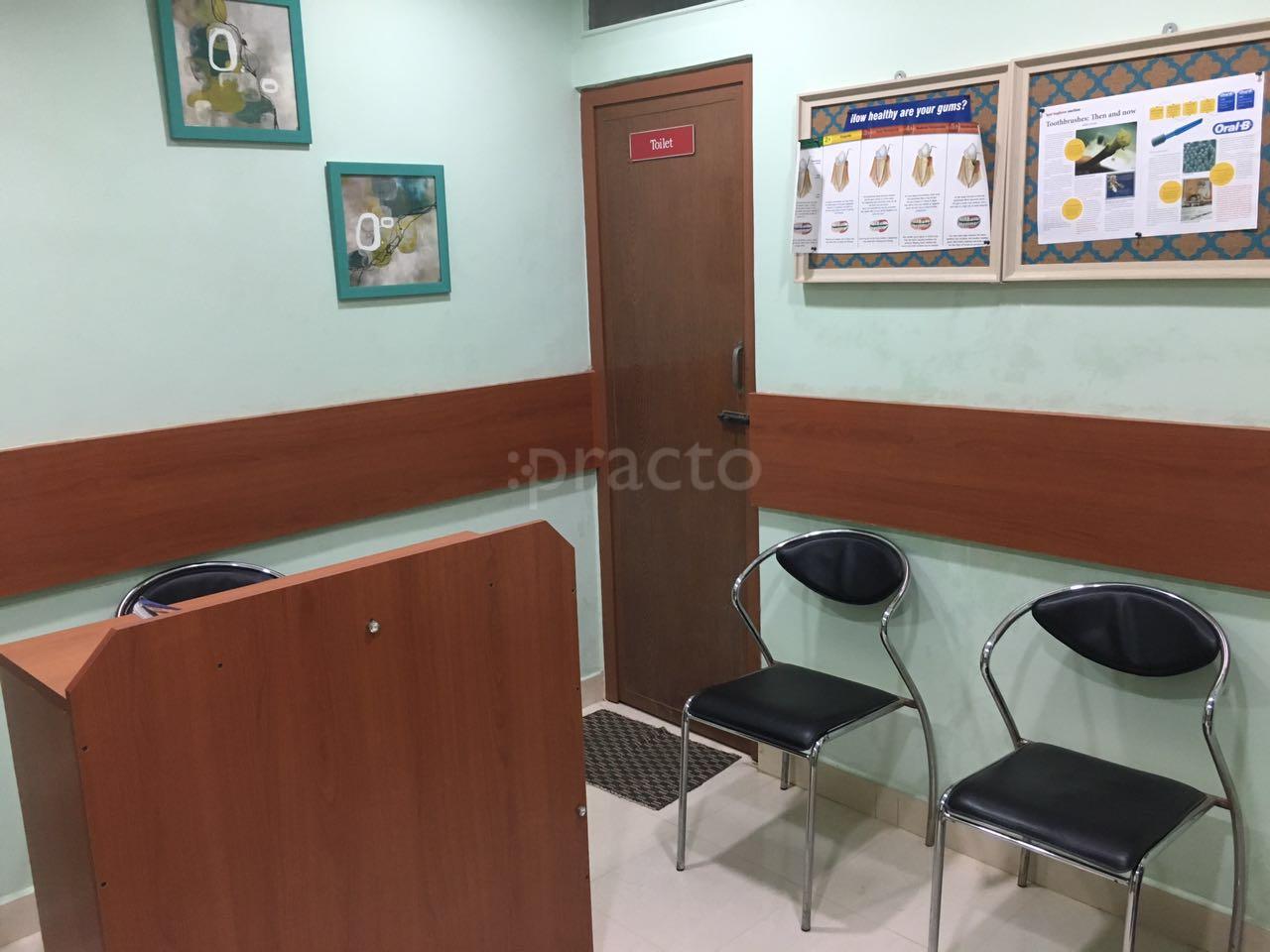 Reception at N J Multispeciality Dental Clinic Kotturpuram Chennai