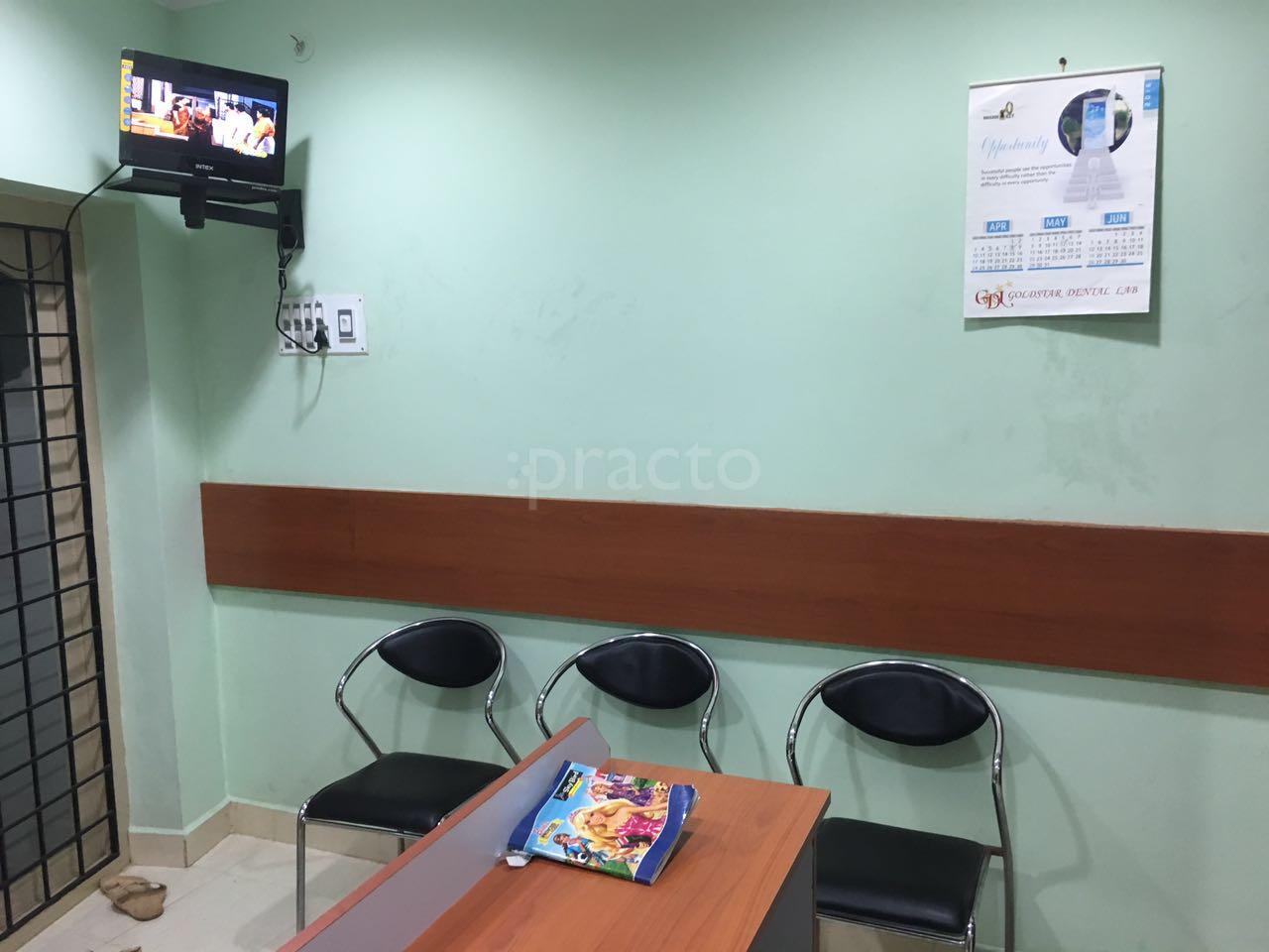 Waiting Area at N J Multispeciality Dental Clinic Kotturpuram Chennai