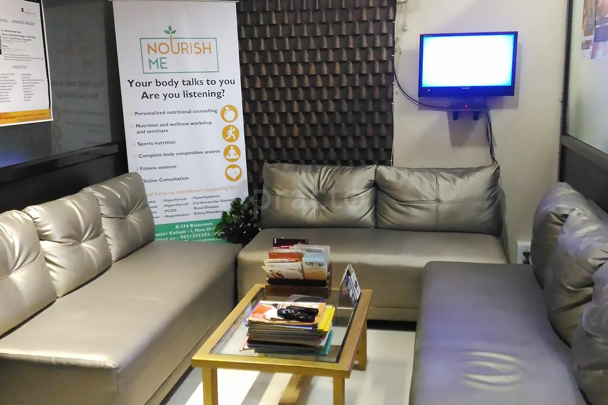 Waiting Area at Nourish Me Greater Kailash Delhi