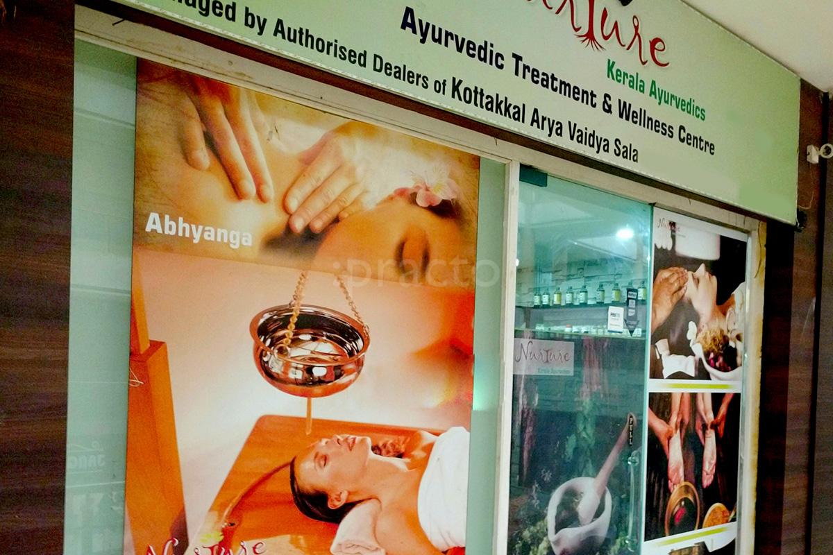 Entrance at Nurture Kerala Ayurvedics Nerul Navi Mumbai