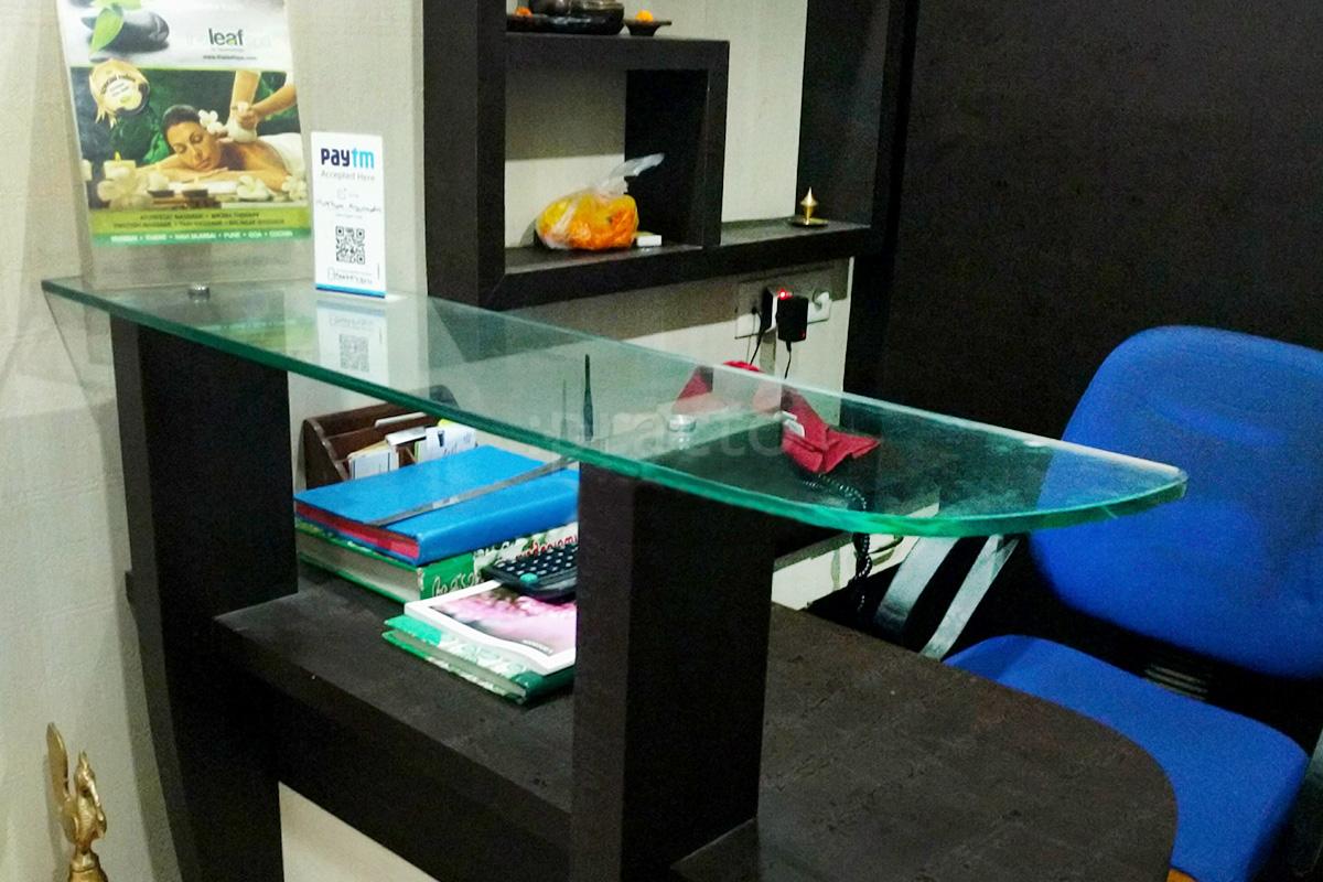Reception at Nurture Kerala Ayurvedics Nerul Navi Mumbai