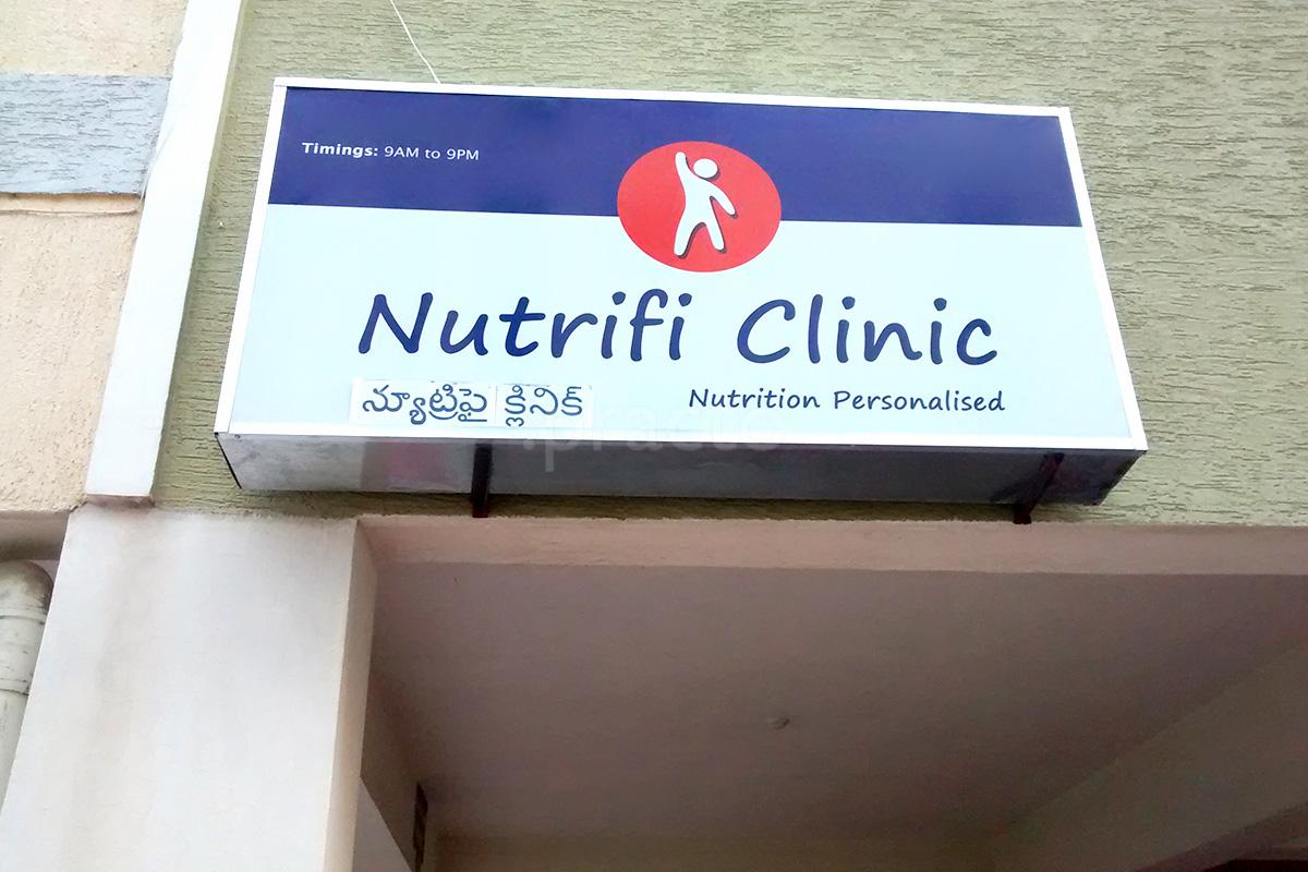 Entrance at Nutrifi Clinic Madhapur Hyderabad