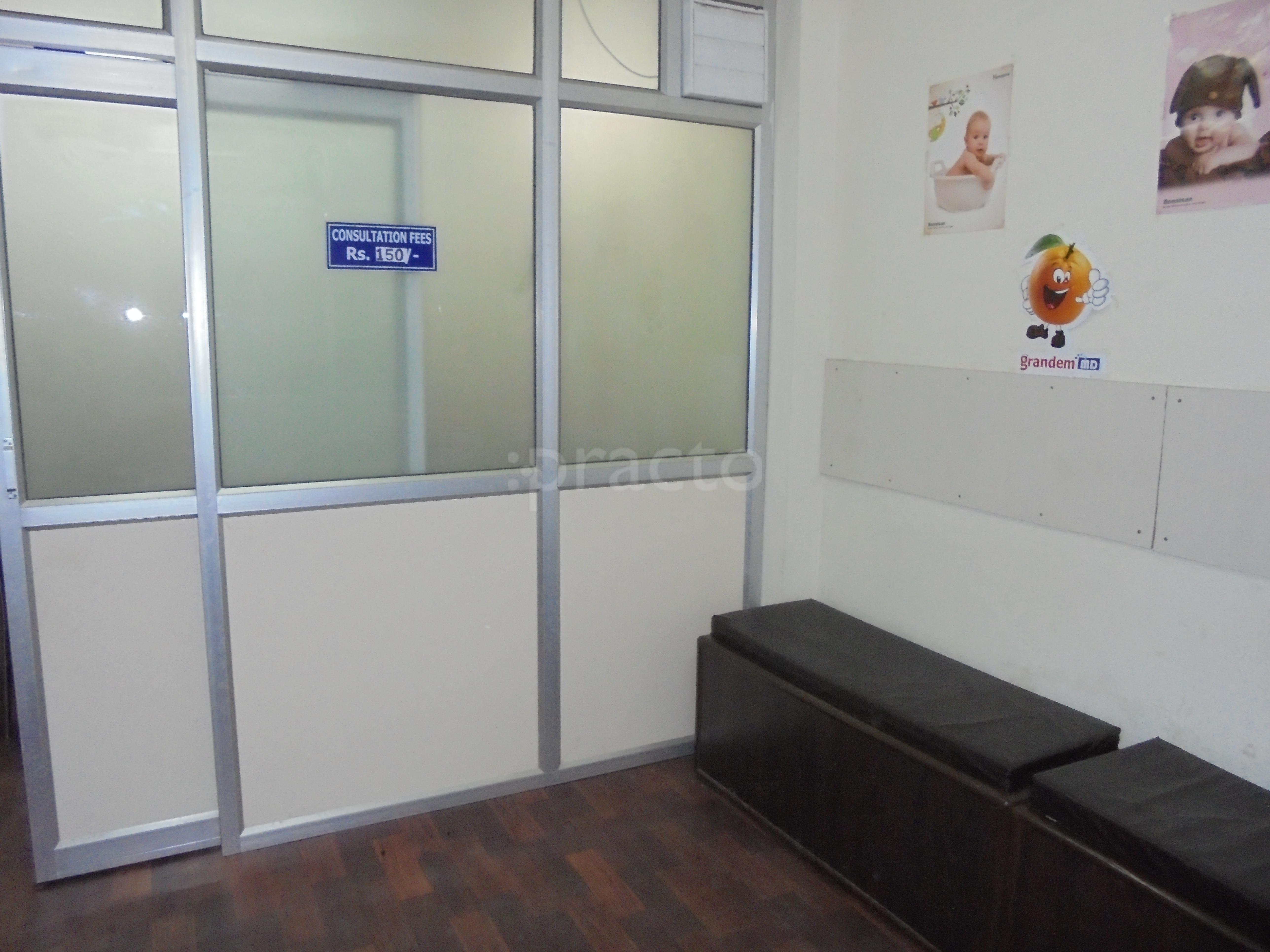 Waiting Area at Om Child Care & Vaccination Clinic Nishath Ganj Lucknow