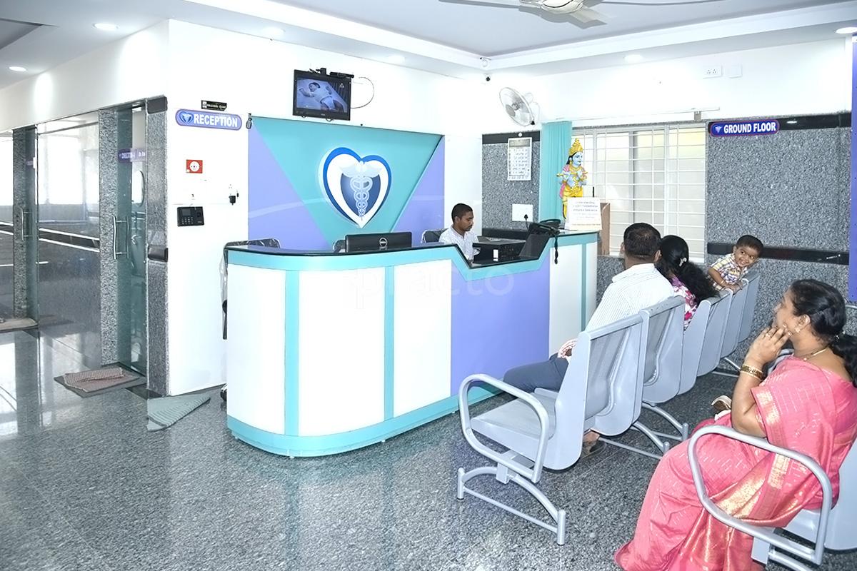 Waiting Area at Omega Multispeciality Hospital Yelahanka New Town Bangalore