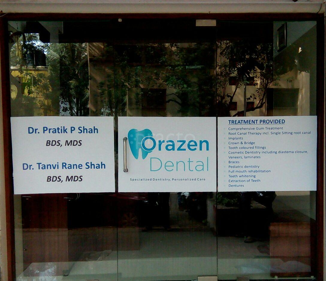 Entrance at Orazen Dental Tilak Nagar Mumbai