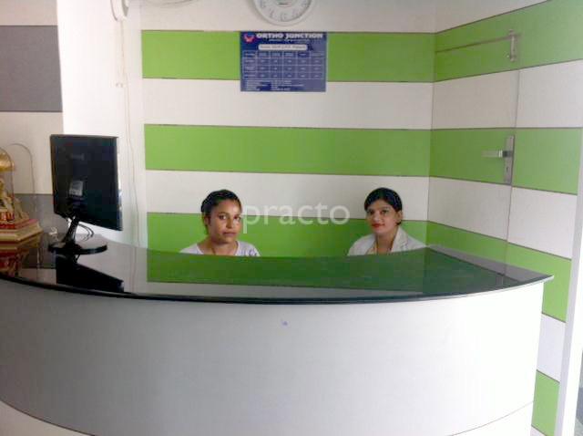 Reception at Ortho Junction Hospital Rohini Delhi