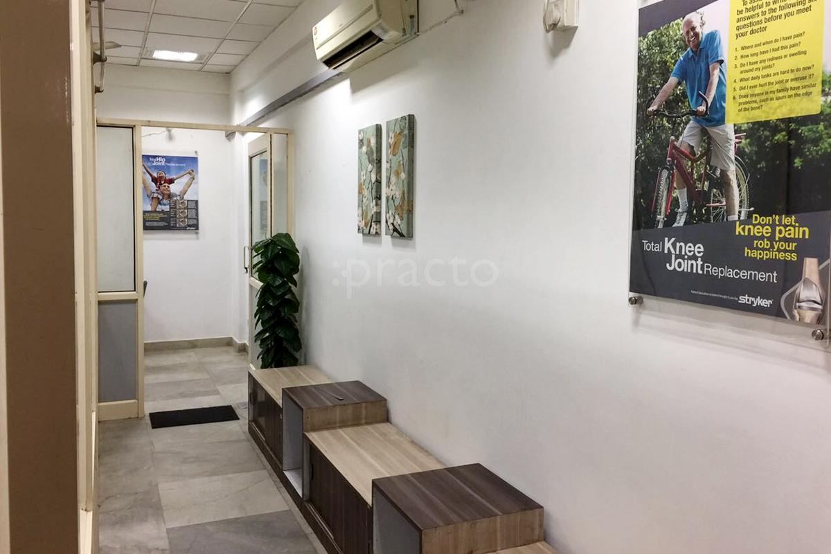 Waiting Area at Orthopaedic and Spine Clinic Indirapuram Ghaziabad