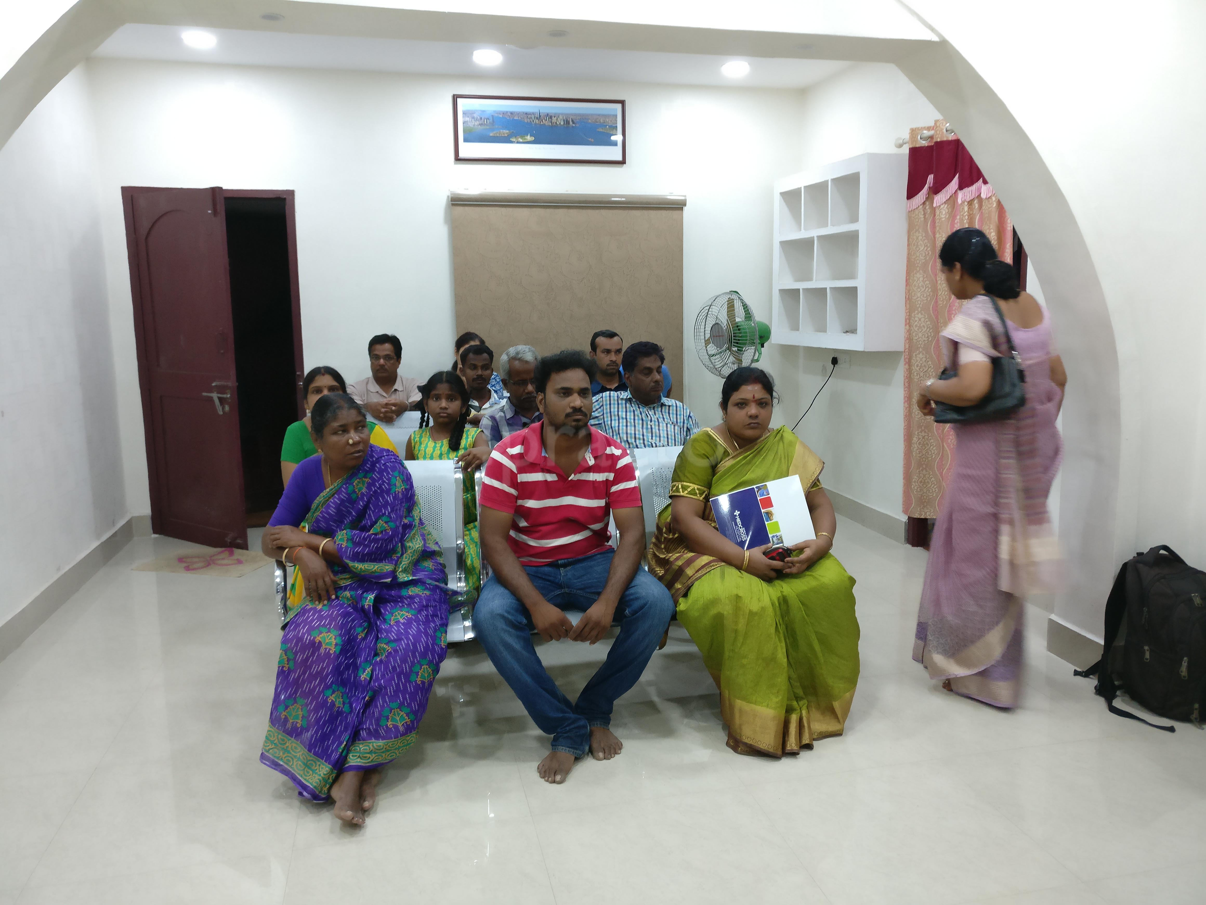 Waiting Area at Dr. Samson's Orthopaedics Bone and Fracture Care Manapakkam Chennai