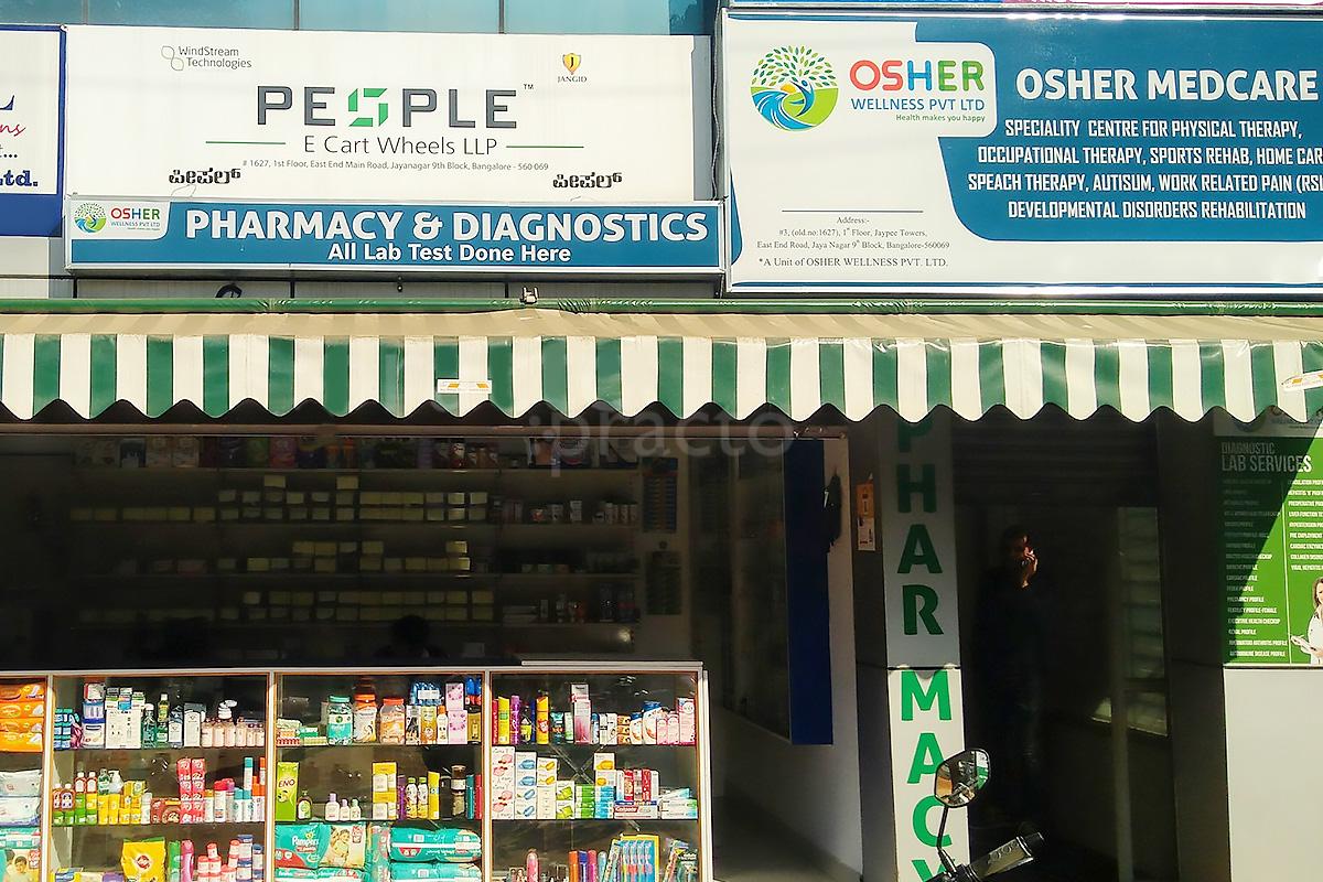 Entrance at Osher Medcare Jayanagar 9 Block Bangalore