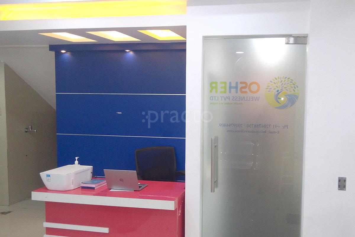 Reception at Osher Medcare Jayanagar 9 Block Bangalore