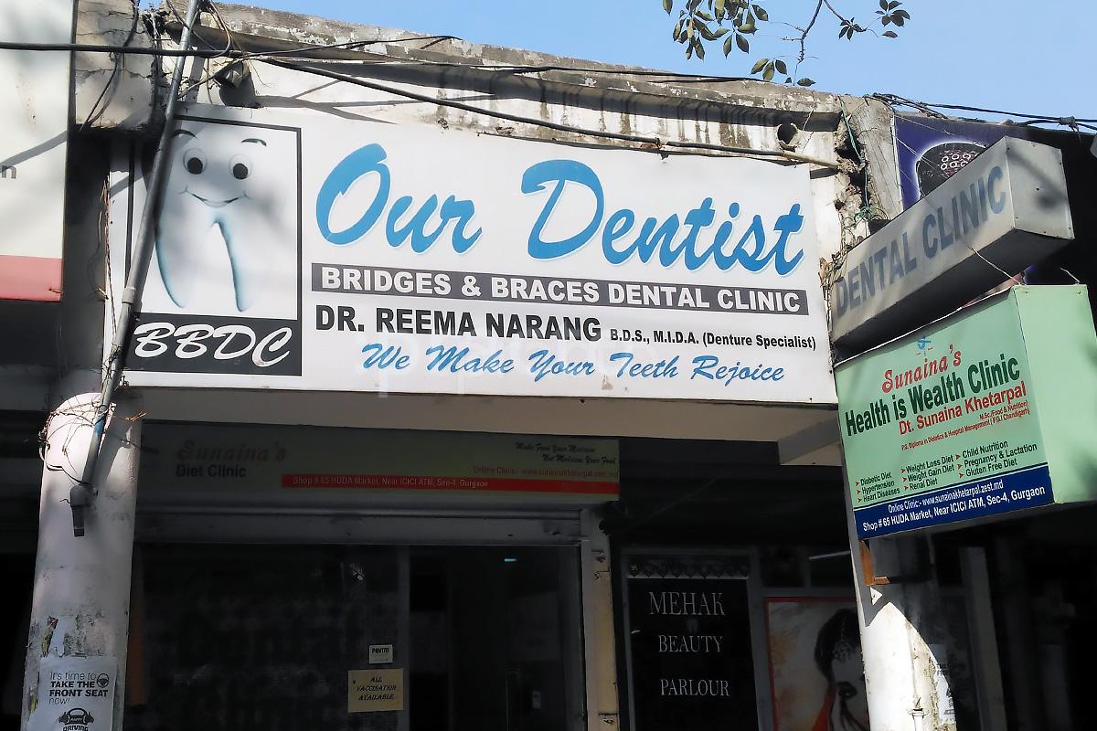 Entrance at Our Dentist Gurgaon Sector 4 Gurgaon
