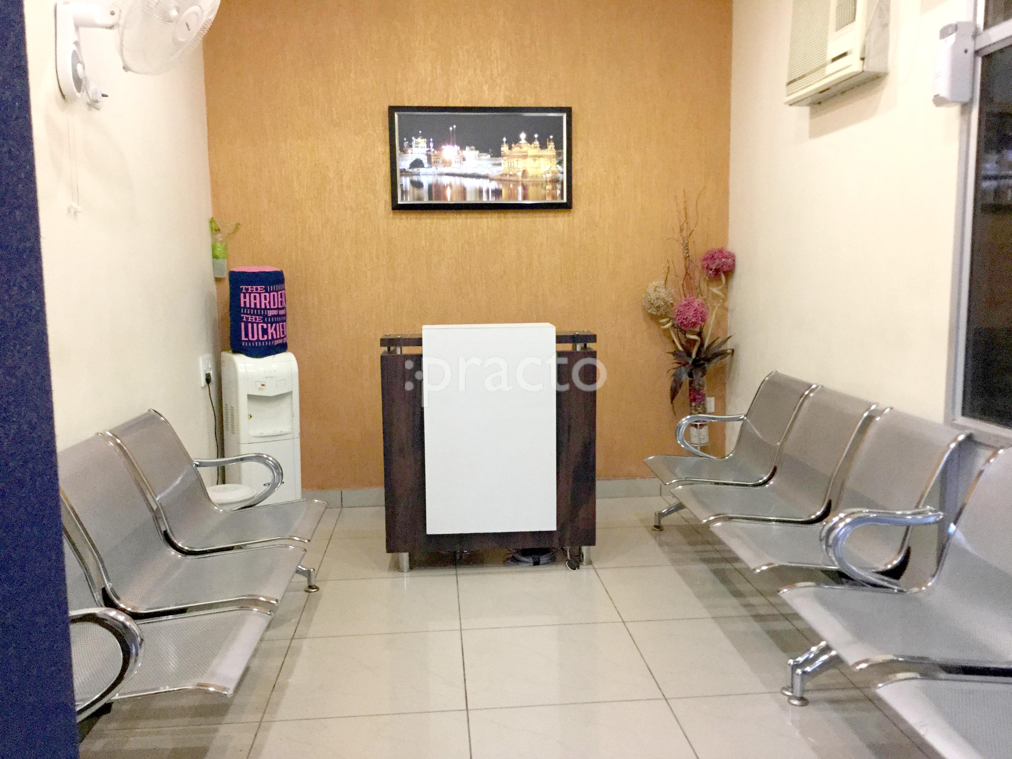 Waiting Area at Oxford Dental Clinic Nurmahal Jalandhar