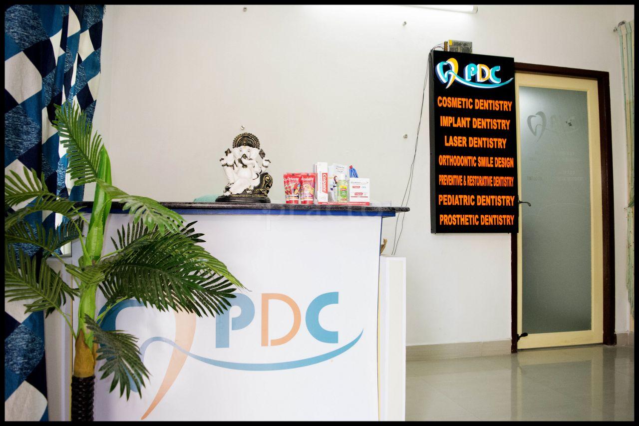 Reception at Padmavathi Dental Care Mugalivakkam Chennai