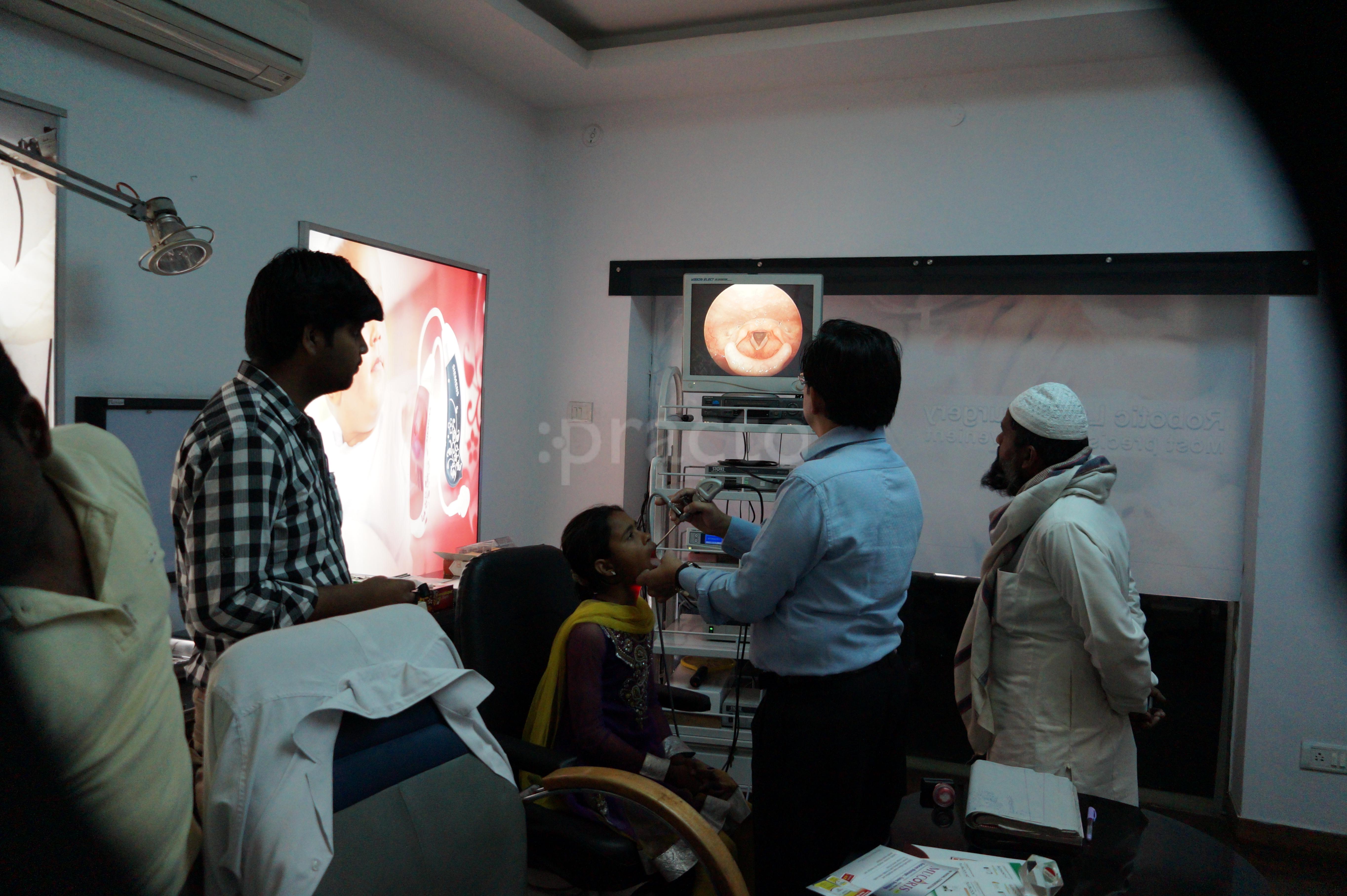 Consultation Room at Pankaj E.N.T. Hospital Alambagh Lucknow