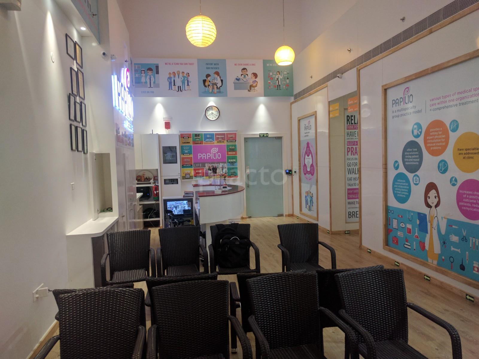 Waiting Area at Nova IVF Fertility Hospital   Camac Street Kolkata