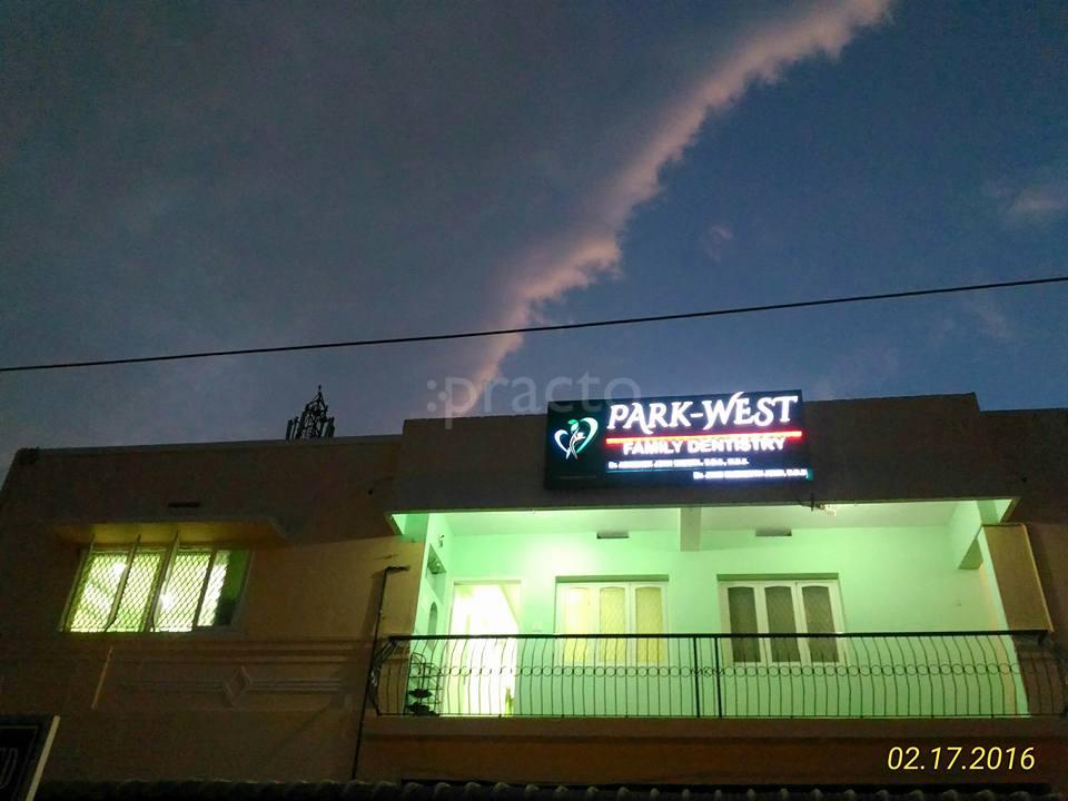 Entrance at Park West Family Dentistry Saibaba Colony Coimbatore