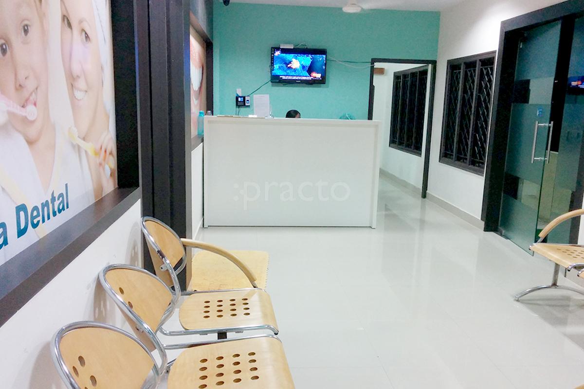 Reception at Partha Dental Skin Hair Vivekananda Nagar Hyderabad