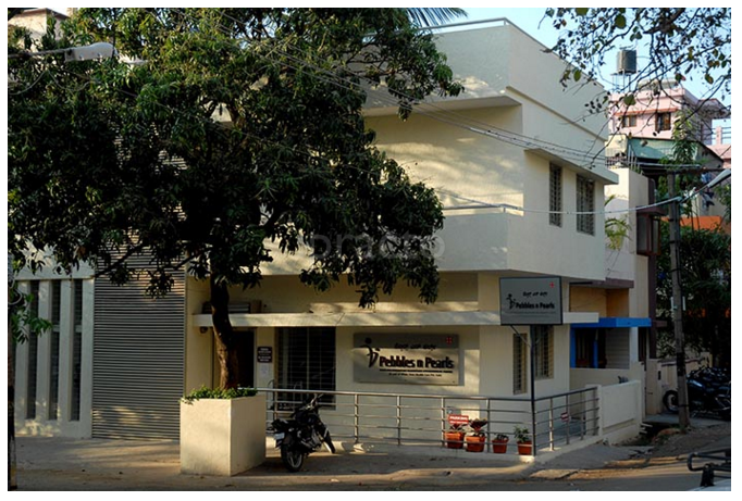 Entrance at Pebbles n Pearls Indiranagar Bangalore