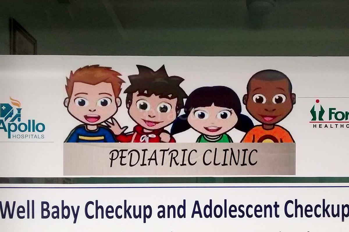Entrance at Pediatric Clinic Gurgaon Sector 50 Gurgaon