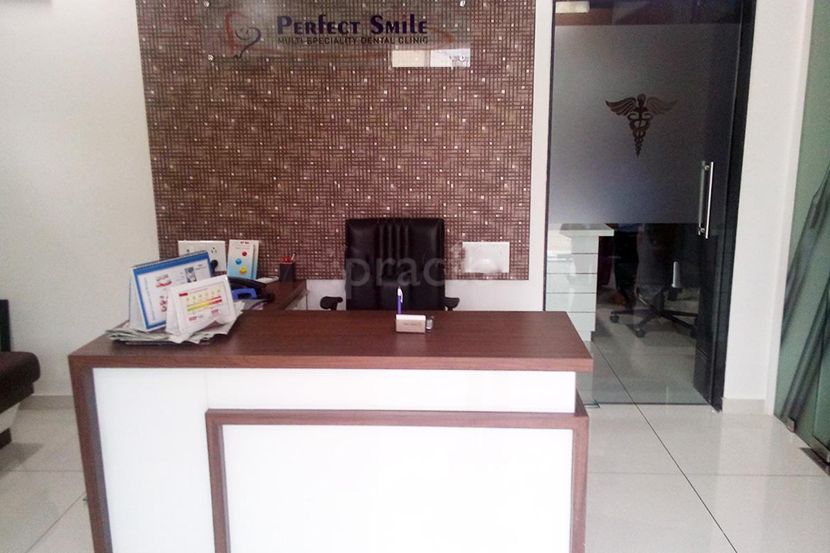Reception at Perfect Smile Rajkot Sorathiawadi Rajkot