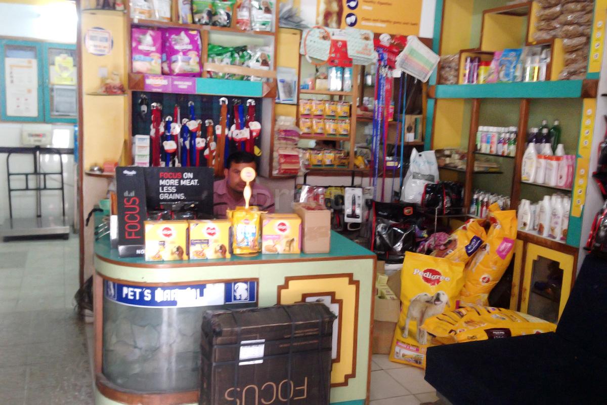 Reception at Pet's Mart Clinic Sector 21 Chandigarh