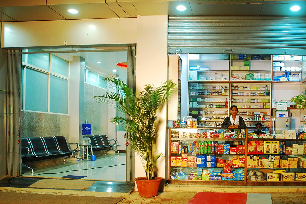 Entrance at Phoenix Hospital Wakad Pune