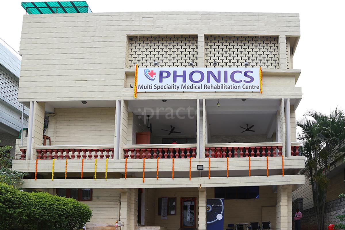 Entrance at Phonics Multi Specialty Medical Rehabilitation Centre Film Nagar Hyderabad