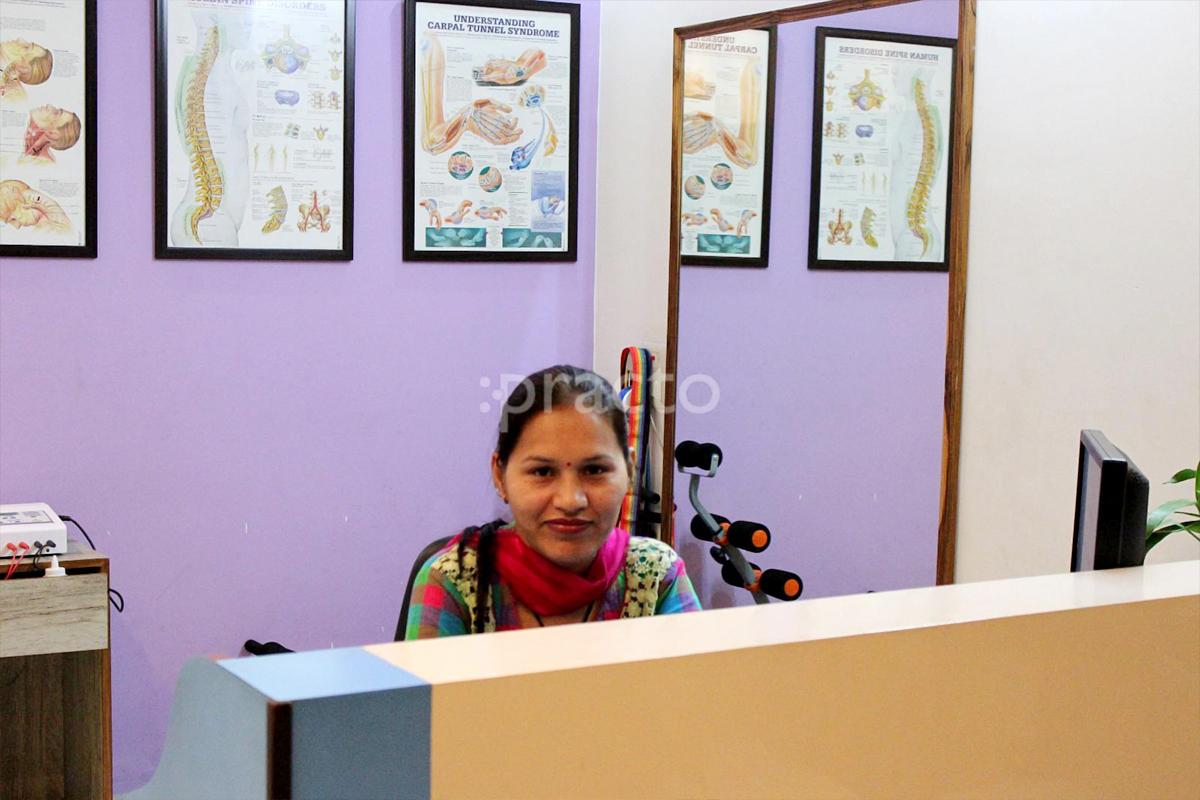Reception at PhysicRehab Keshav Puram Delhi