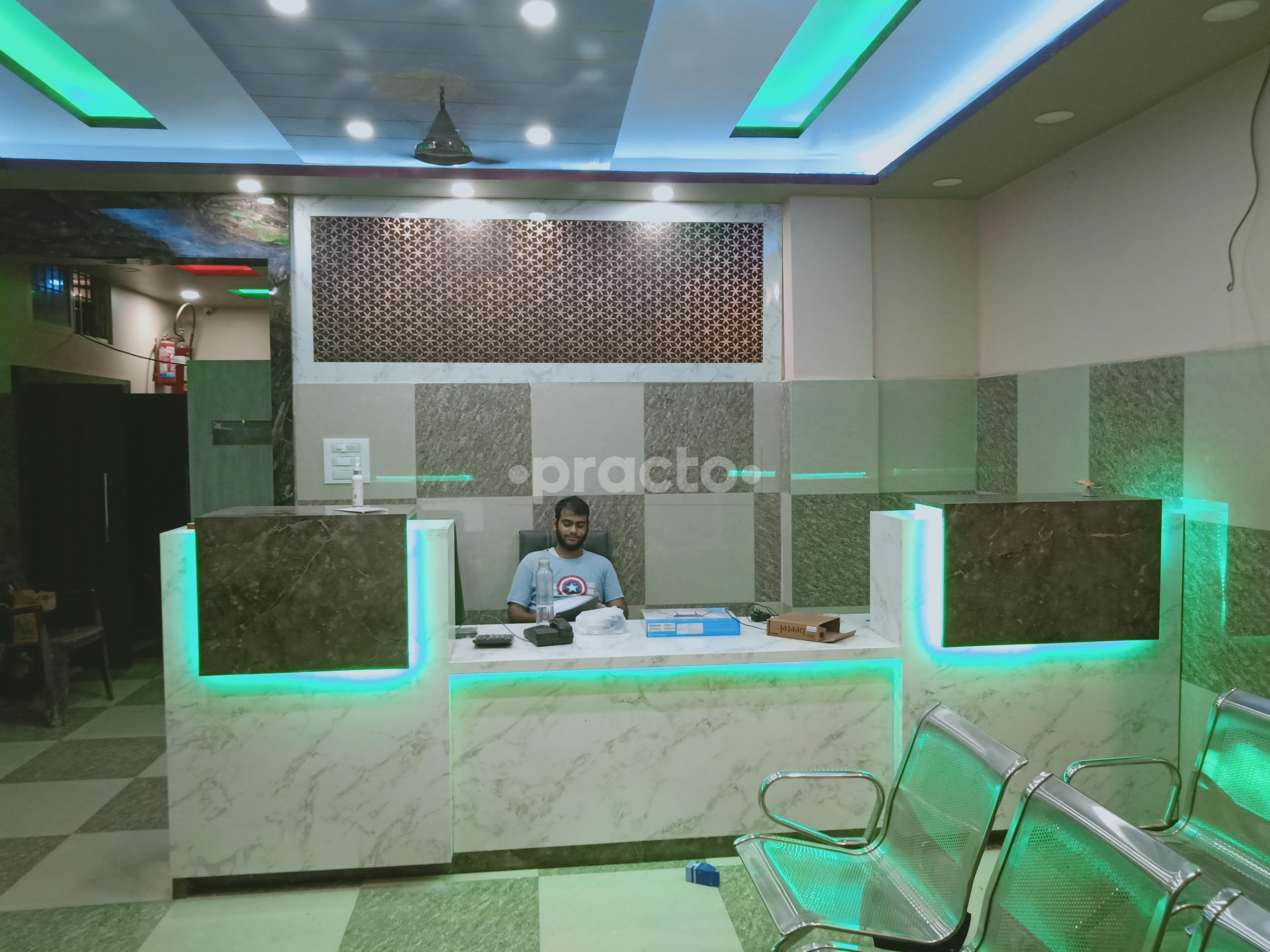 Reception Area at Jeevan ENT And Maternity Hospital Sandalpur Patna