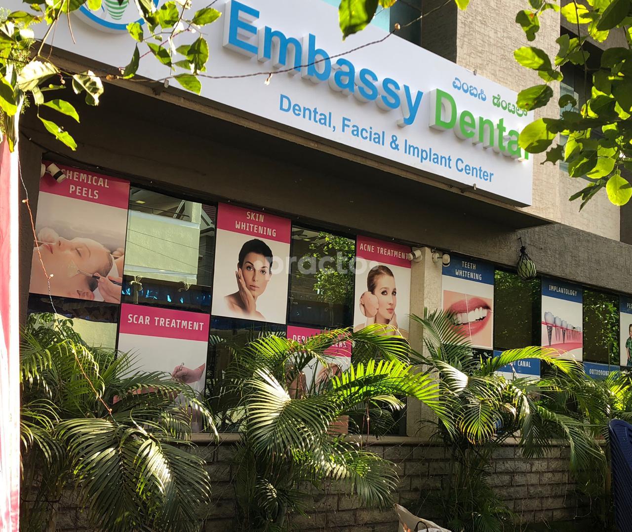 Entrance at Embassy Dental Kalyan Nagar Bangalore