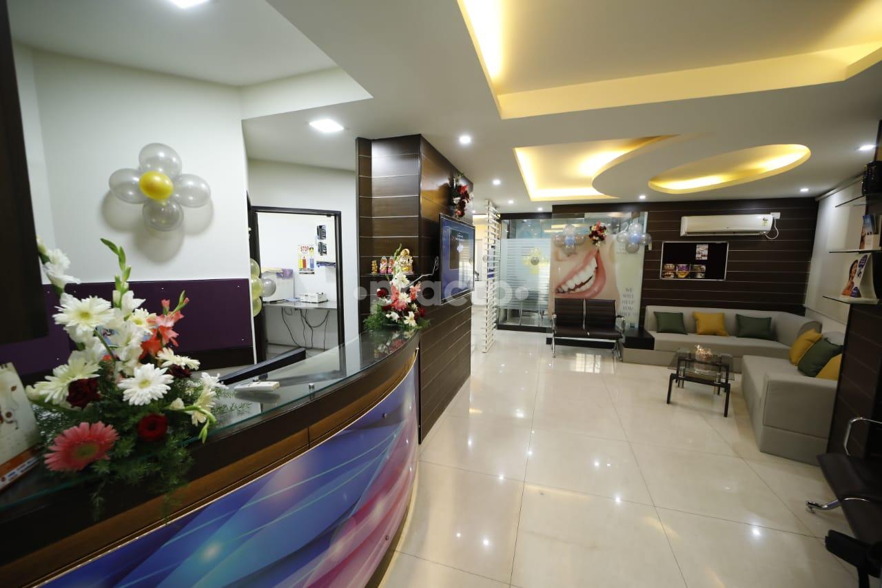 Reception at Embassy Dental Kalyan Nagar Bangalore