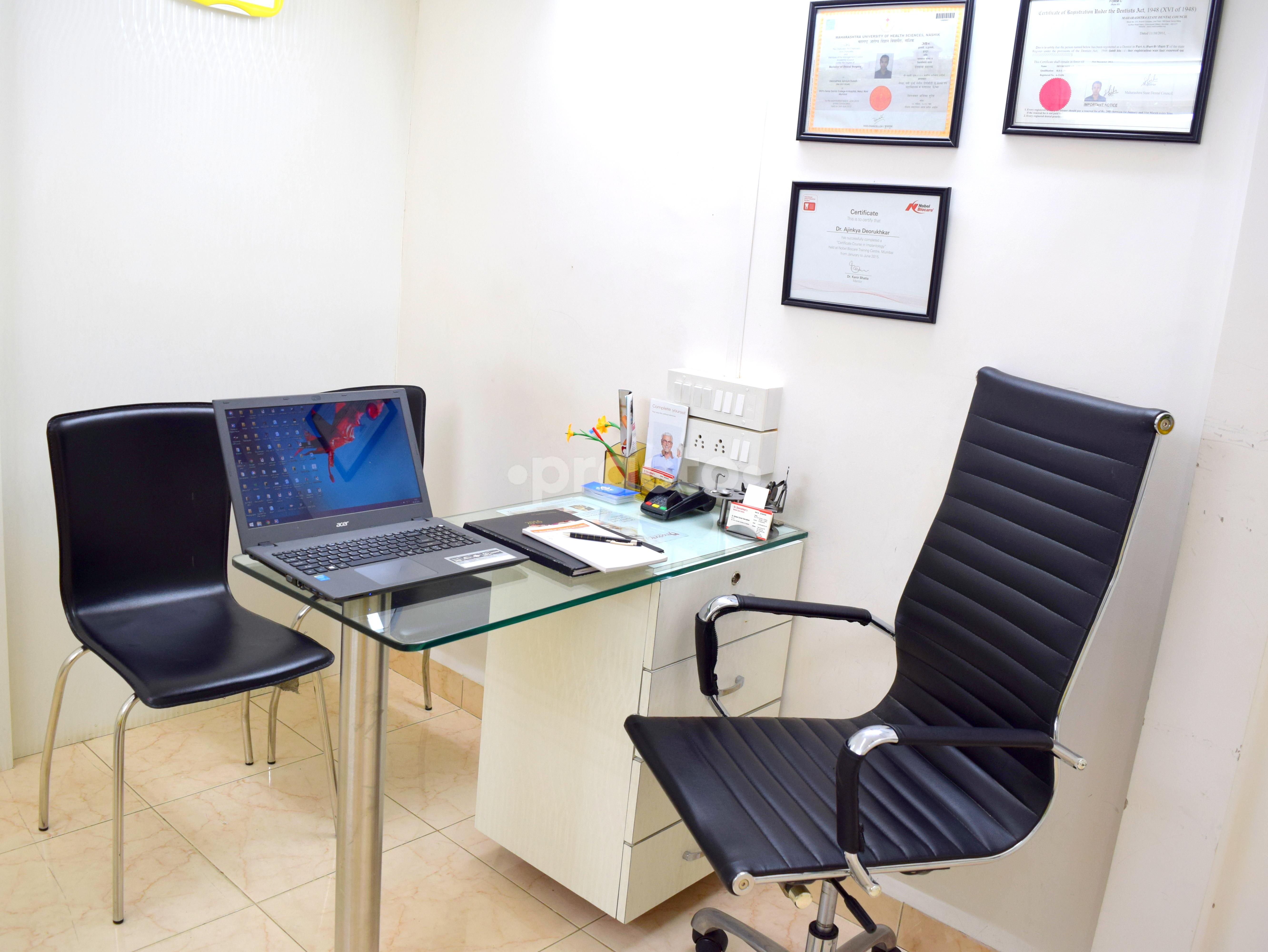 OPD/Ward at Dr. Deorukhkar's Dental Care Centre Andheri East Mumbai